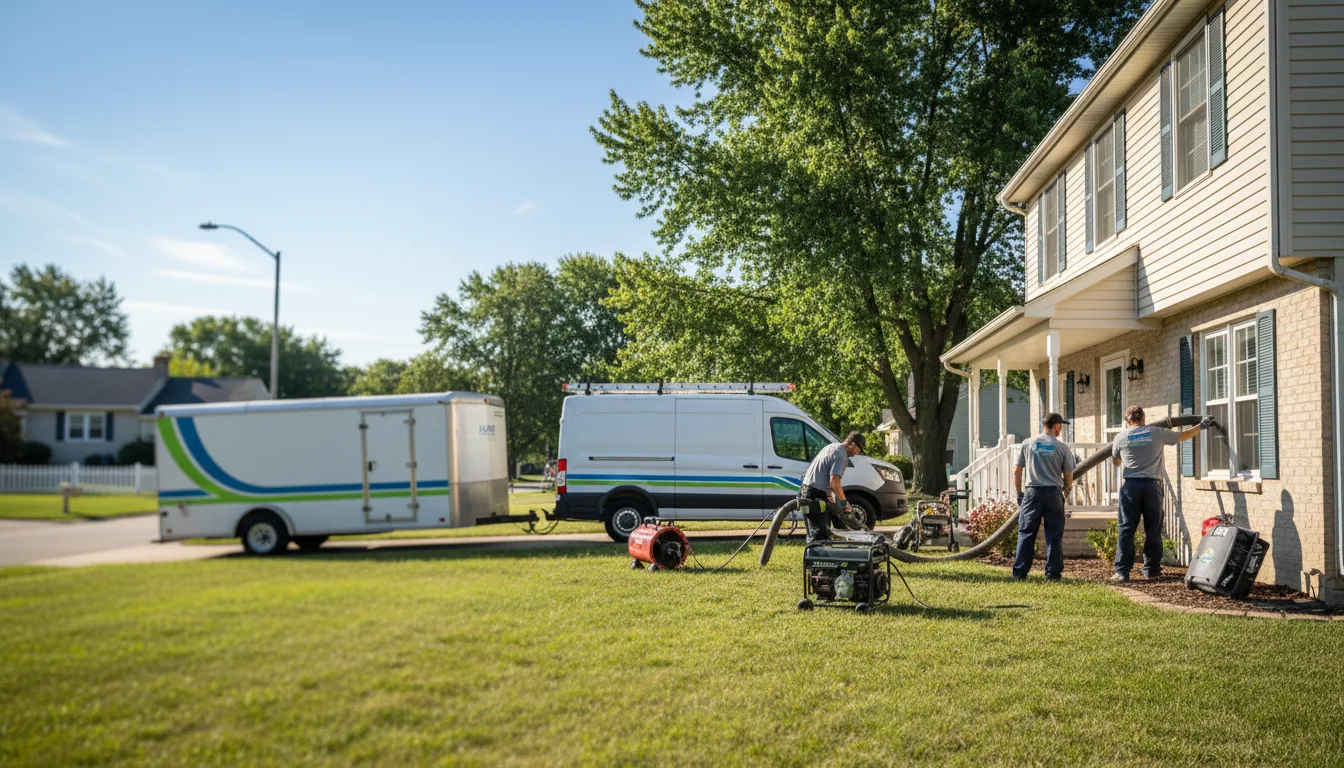 Flooded Basement Restoration And Cleanup With Repair in Oconto, WI near me